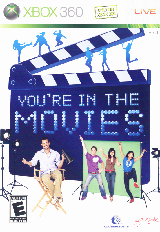 You're in the Movies box art for Xbox 360